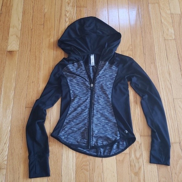 Girls Youth 90 Degree By Reflex Jacket Hoodie Athletic Size Large/12 - Picture 1 of 4